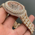 MOISSANITE AP WATCH  AUDEMARS PIGUET ROYALOAK BUSTDOWN