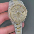 Rolex Date-Just Moissanite Diamond Watch W 153