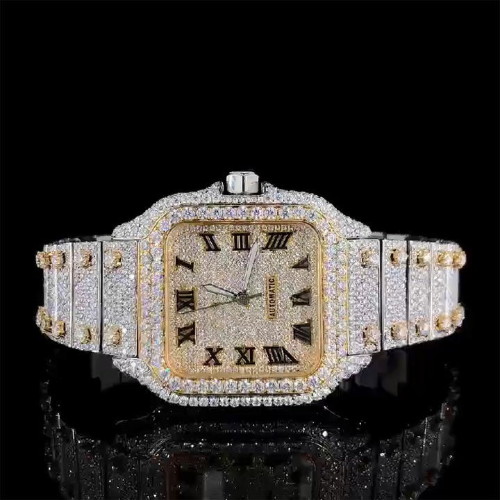 Cartier Moissanite Diamond Watch W 70