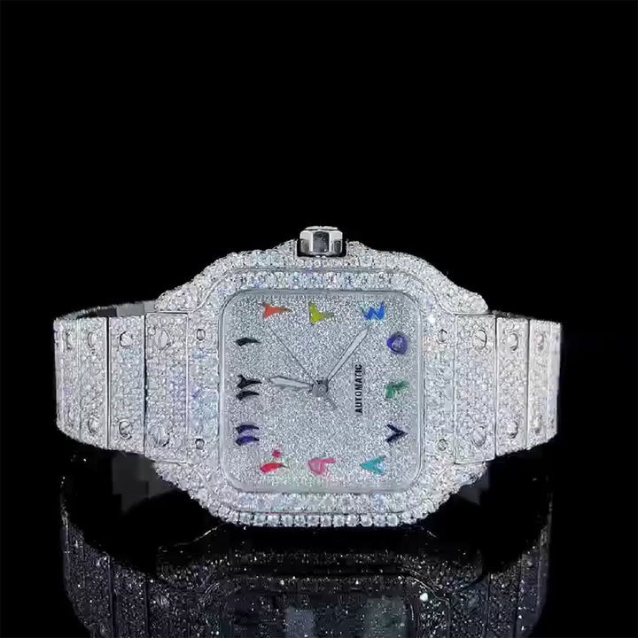 Cartier Moissanite Diamond Watch W 75