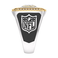 Green Bay Packers 1/2 CTTW Diamond Two-Tone Yellow Gold and Sterling Silver Ring