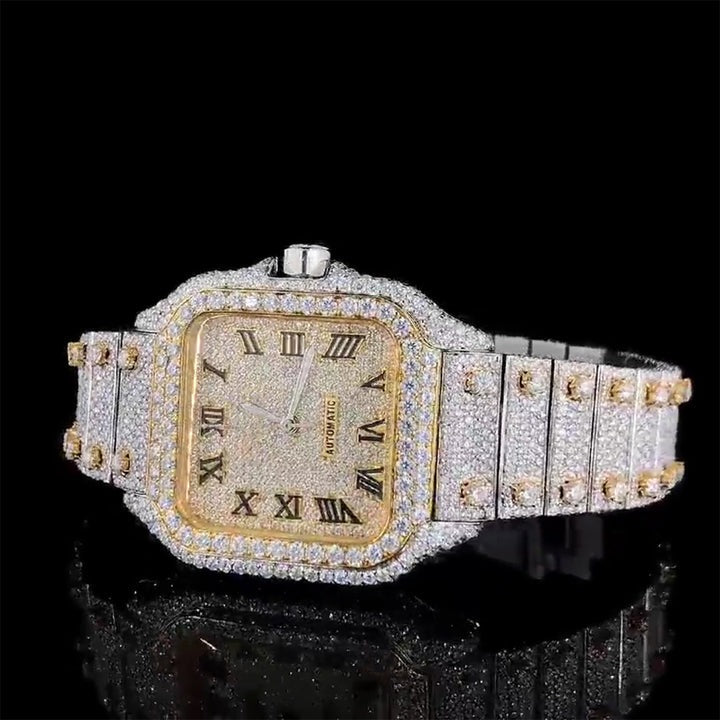 Cartier Moissanite Diamond Watch W 70