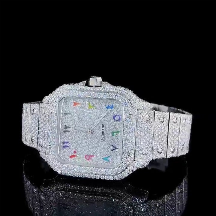 Cartier Moissanite Diamond Watch W 75