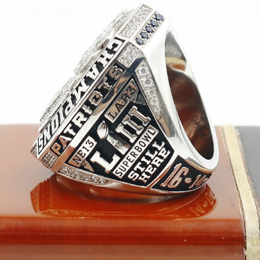 2018 Super Bowl LIII New England Patriots Championship Ring