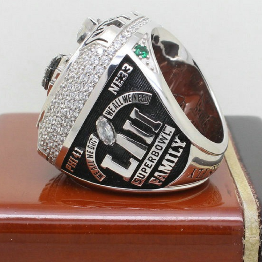 2017 Super Bowl LII Philadelphia Eagles Championship Ring