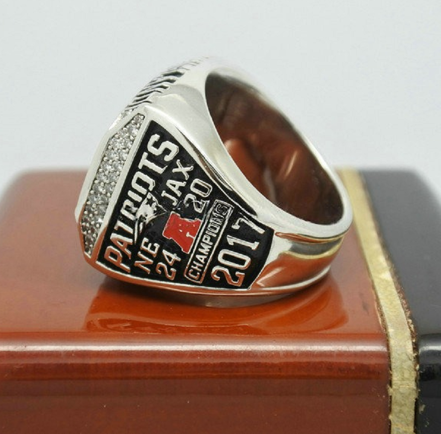 2017 New England Patriots American Football Championship Ring