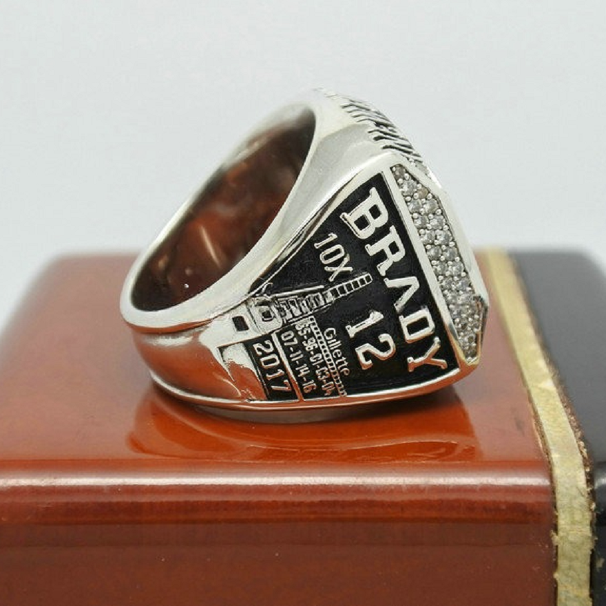 2017 New England Patriots American Football Championship Ring