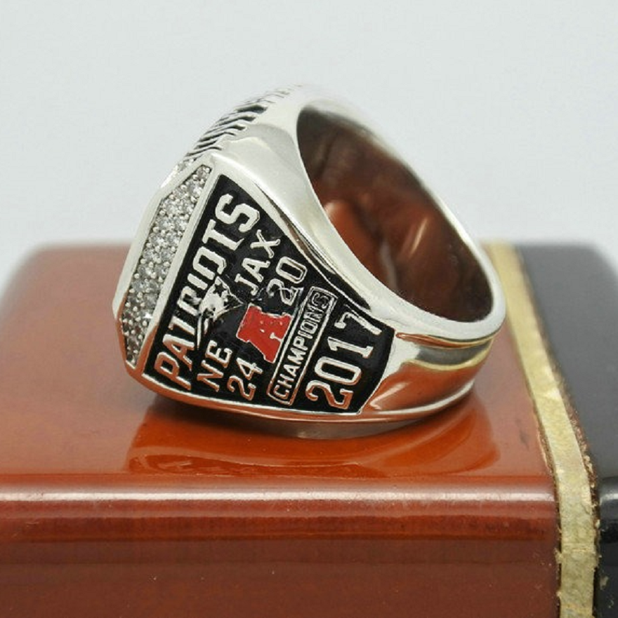 2017 New England Patriots American Football Championship Ring