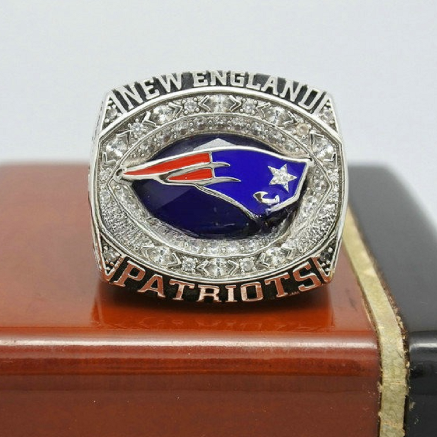 2017 New England Patriots American Football Championship Ring