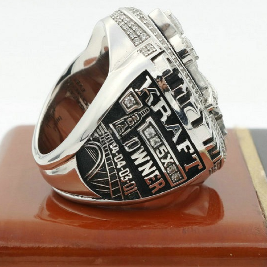 2016 Super Bowl LI New England Patriots Championship Ring