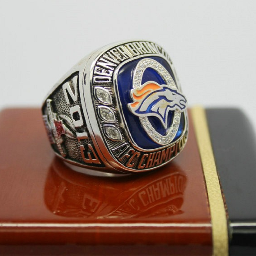 2013 Denver Broncos American Football Championship Ring