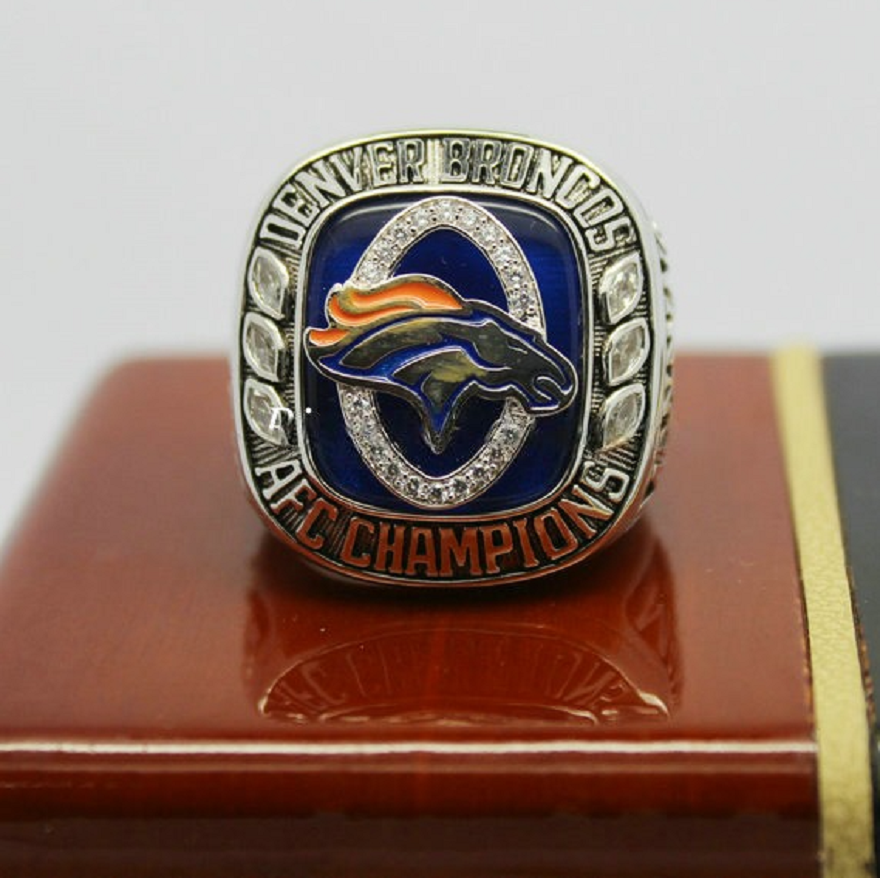 2013 Denver Broncos American Football Championship Ring