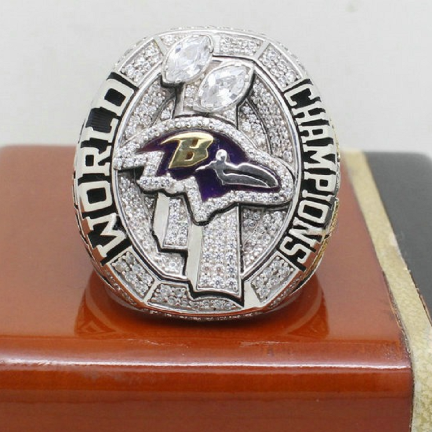 2012 Super Bowl XLVII Baltimore Ravens Championship Ring