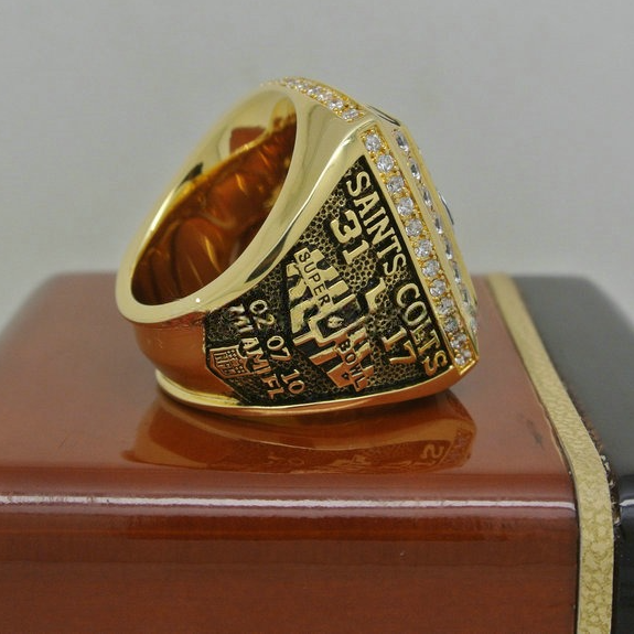 2009 Super Bowl XLIV New Orleans Saints Championship Ring