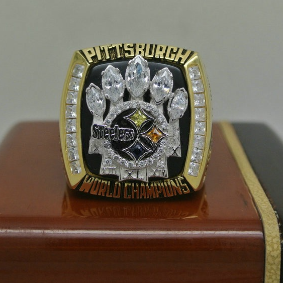 2005 Super Bowl XL Pittsburgh Steelers Championship Ring