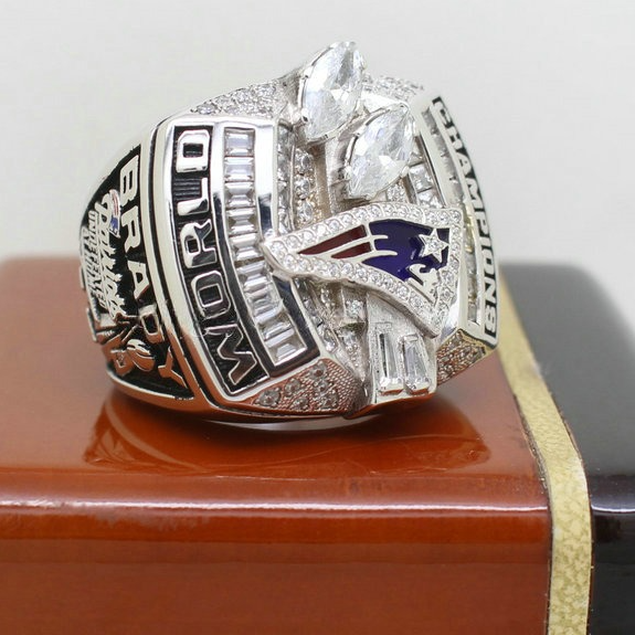 2003 Super Bowl XXXVIII New England Patriots Championship Ring