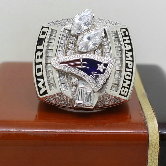 2003 Super Bowl XXXVIII New England Patriots Championship Ring