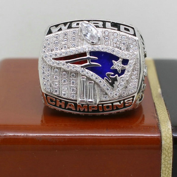 2001 Super Bowl XXXVI New England Patriots Championship Ring