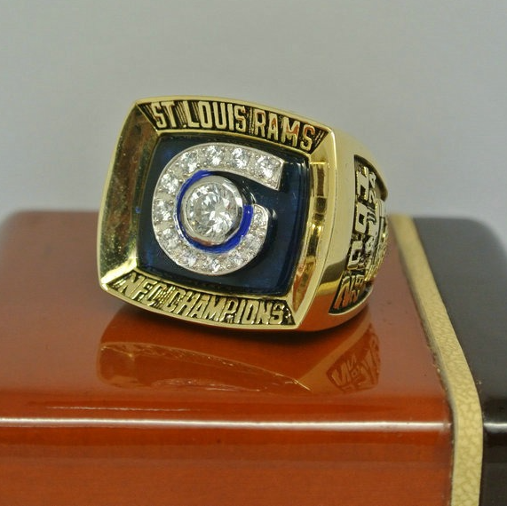 2001 St. Louis Rams National Football Championship Ring