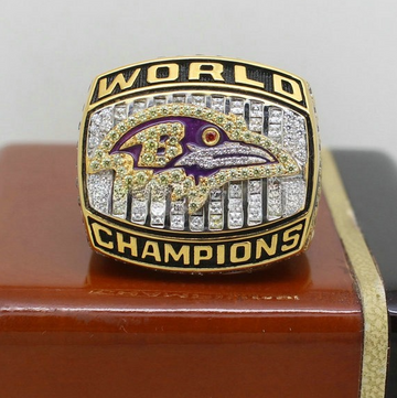 2000 Super Bowl XXXV Baltimore Ravens Championship Ring