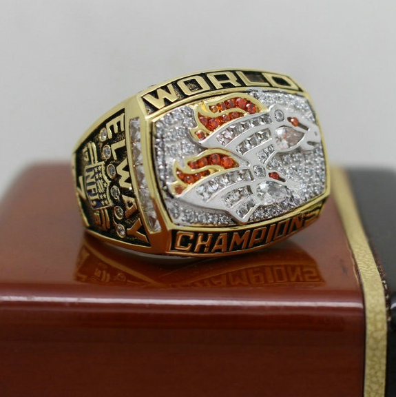 1998 Super Bowl XXXIII Denver Broncos Championship Ring