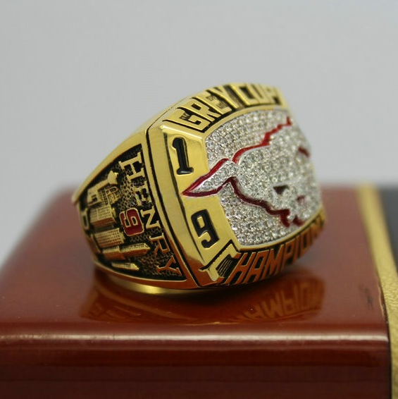 1998 Calgary Stampeders The 86th Grey Cup Championship Ring