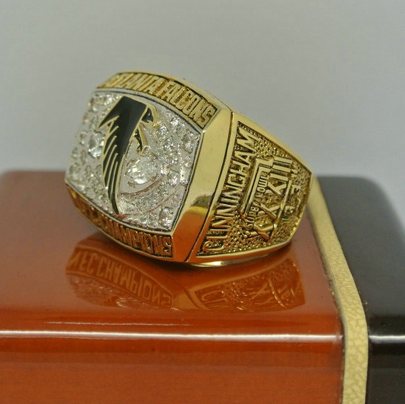 1998 Atlanta Falcons National Football Championship Ring