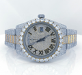 Moissanite Diamond Embellished Analog Fully Automatic Watch