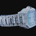 CA12 Moissanite Silver Diamond Watch