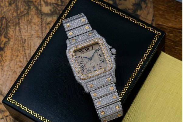 Artificial Diamonds Moissanite Diamond Watches