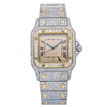 Artificial Diamonds Moissanite Diamond Watches