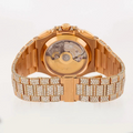 High Quality Hip Hop Customized Iced out Lab Grown Diamond Watch for Men VVS Diamond Watch