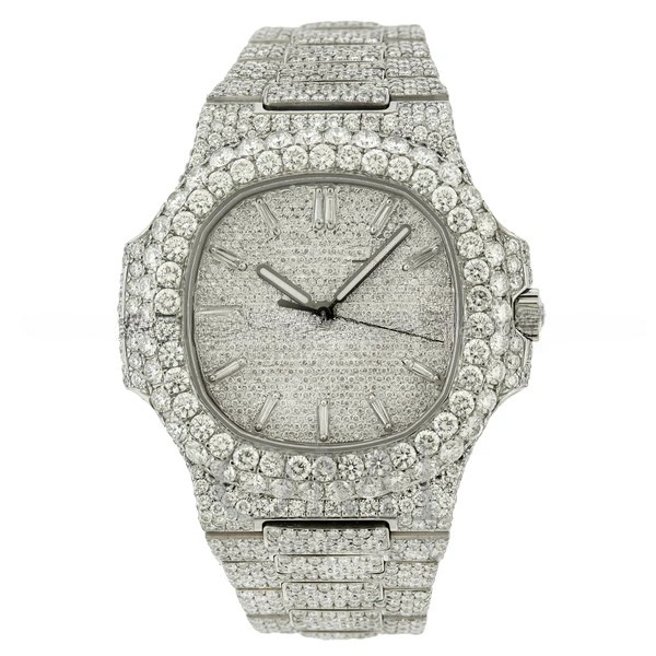 VVS Moissanite Diamond Watch Hip Hop Full Diamond Watches For Men Women