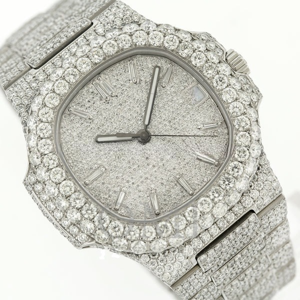 VVS Moissanite Diamond Watch Hip Hop Full Diamond Watches For Men Women