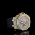 Branded Chronological Moissanite Diamond Iced Out Watch For Men