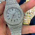 Top Quality Diamond Lab Grown Watch on Factory Price DEF Moissanite Diamond Iced Out Watch