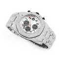 High Quality DEF Lab Moissanite Diamond Watch Colorless Diamond Hip Hop Style Diamond Watch