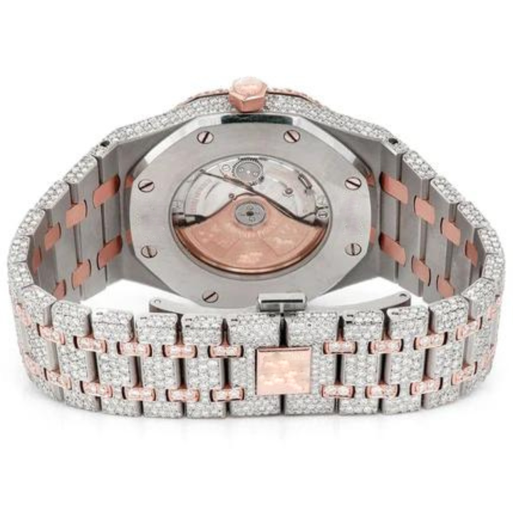 Premium Fully Customized Iced Out Diamond Moissanite Watch for Men Hip Hop Diamond Jewelry watch Gift