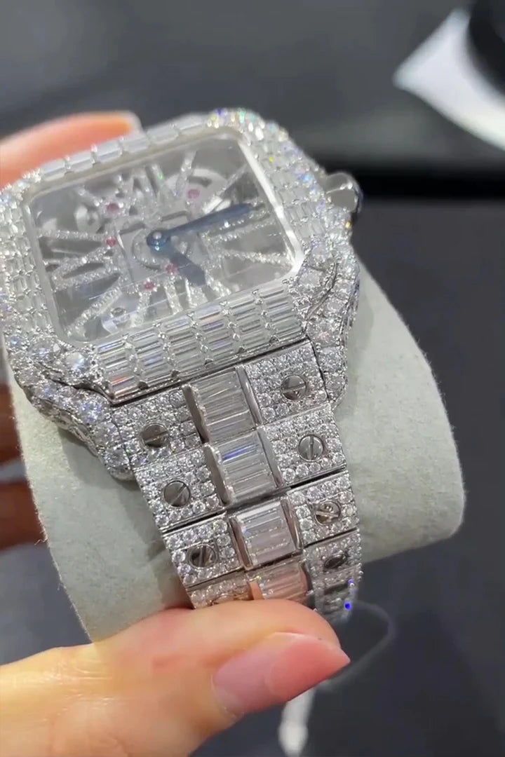 Moissanite watch | diamond watch(W-21)