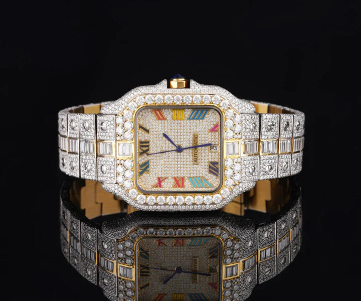 Cartier Moissanite Diamond Watch W 38