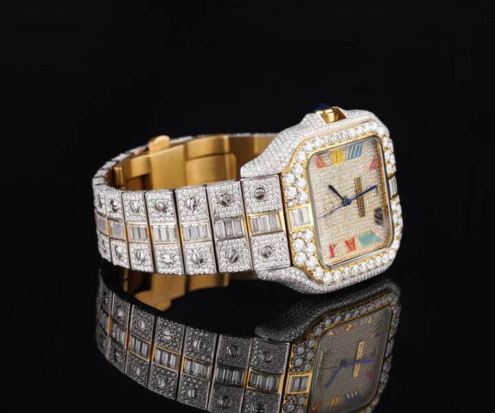 Cartier Moissanite Diamond Watch W 38