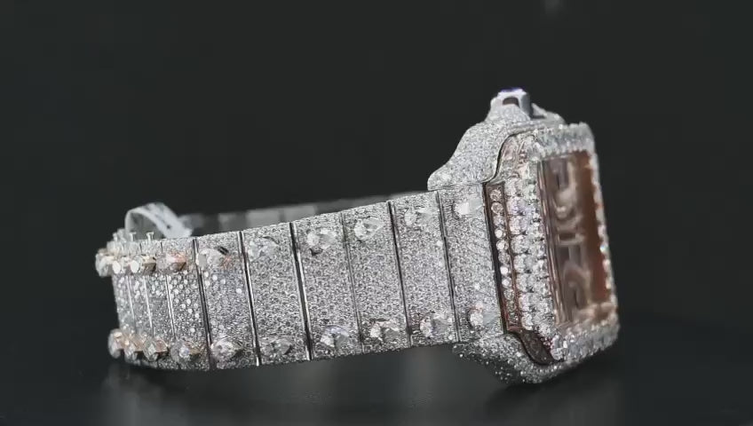 Cartier Moissanite Diamond Watch W 59