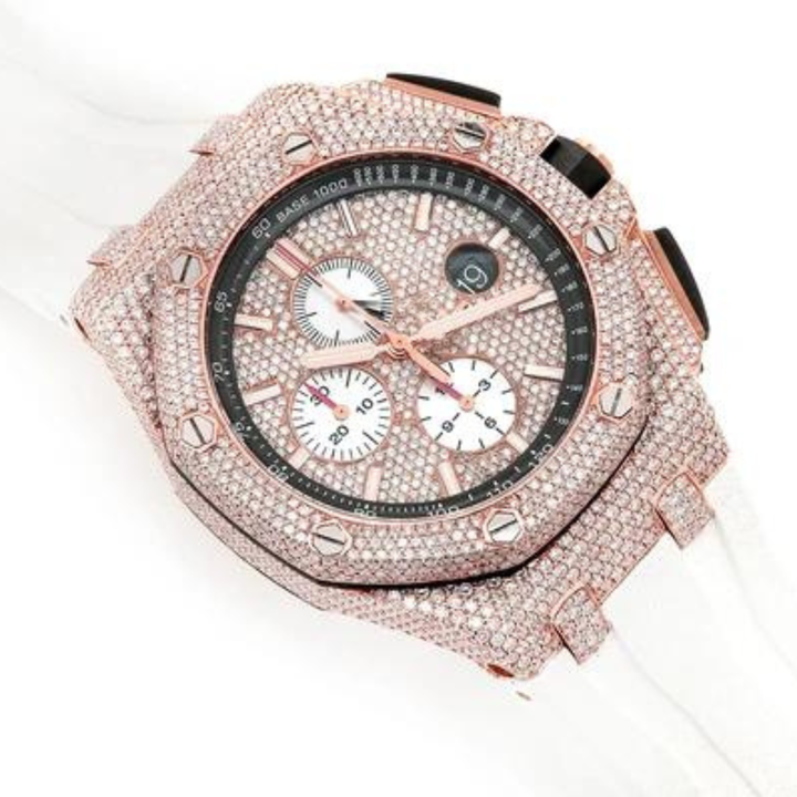 Best Quality VVS Diamond Moissanite Watch Fashion Jewelry Iced Out Diamond Watch