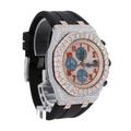 High Quality DEF Lab Moissanite Diamond Watch Colorless Diamond Hip Hop Style Diamond Watch