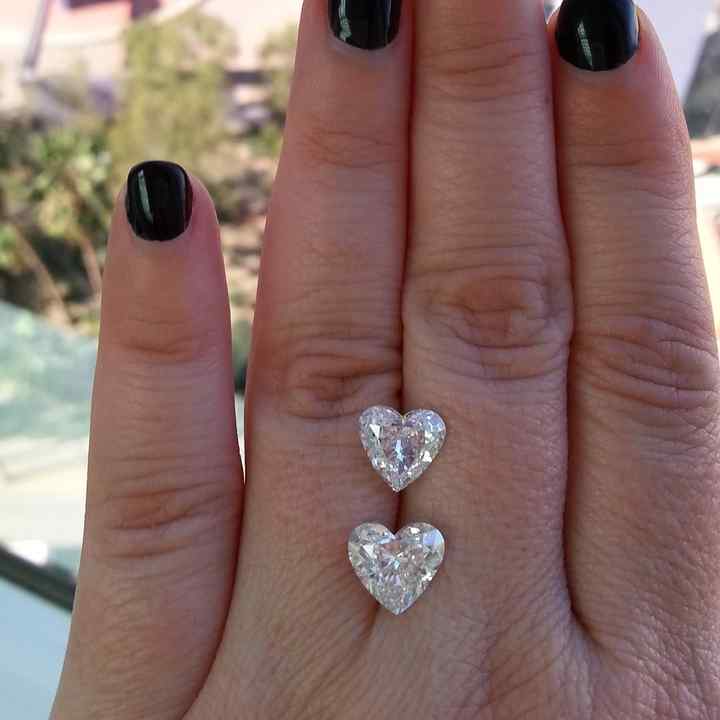 All Color Round Brilliant Cut Loose Diamonds Natural Finest VS Clarity Natural Diamond Heart shape diamond for sale